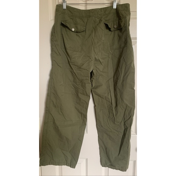 Chicos Wide Leg Green Pants Women’s 2.5 - Picture 2 of 3